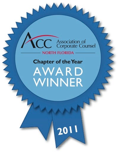 ACC North Florida Award Winner 2011