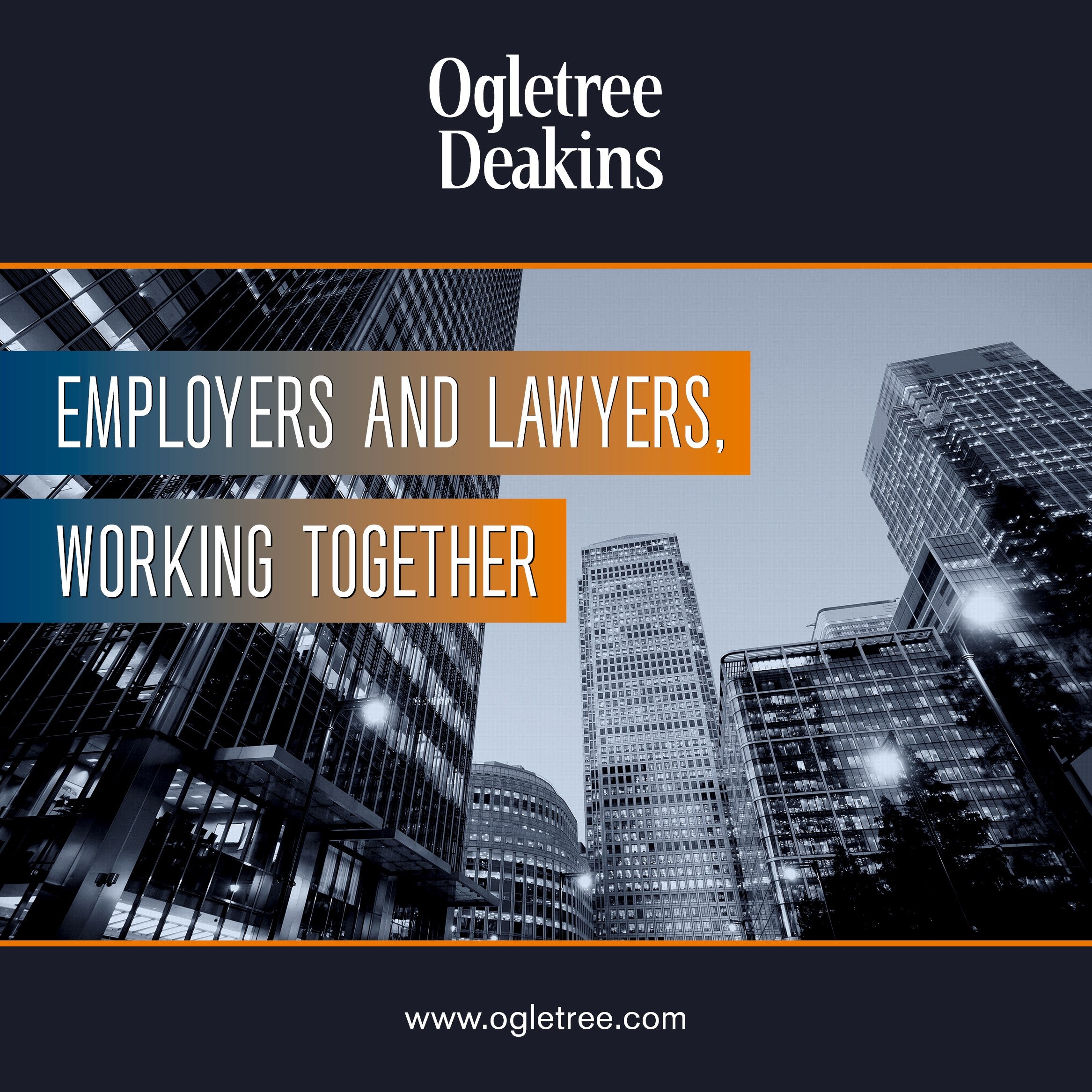 Ogletree Deakins Banner Ad