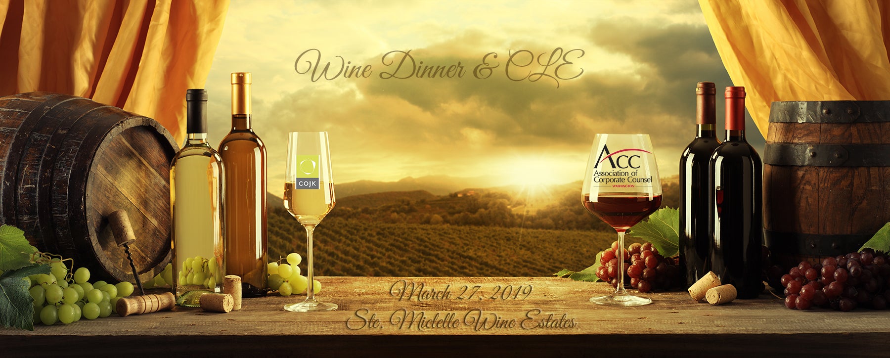 Wine Dinner & CLE with COJK