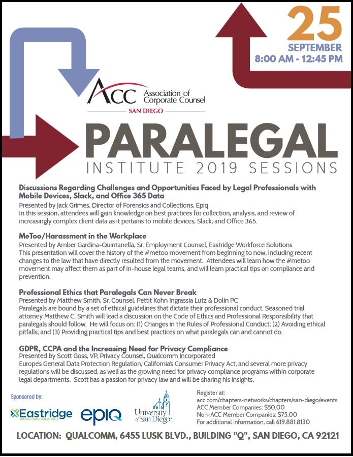 Paralegal Sessions
