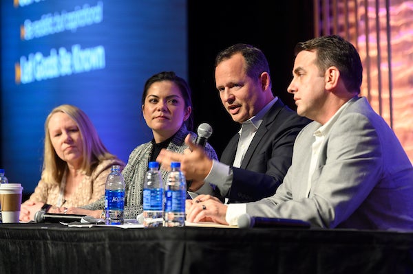 session leaders in discussion 