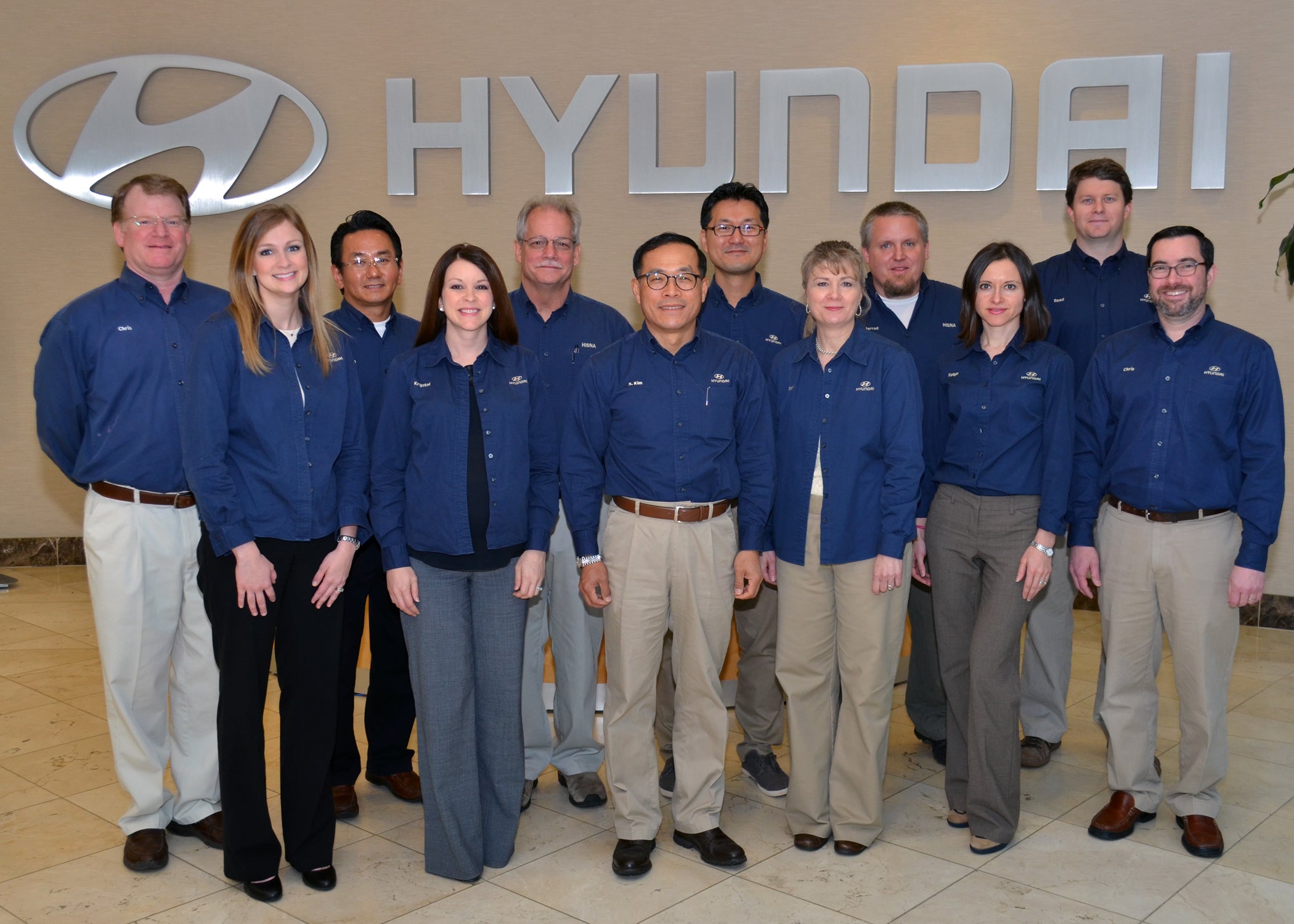 Hyundai Team Photo