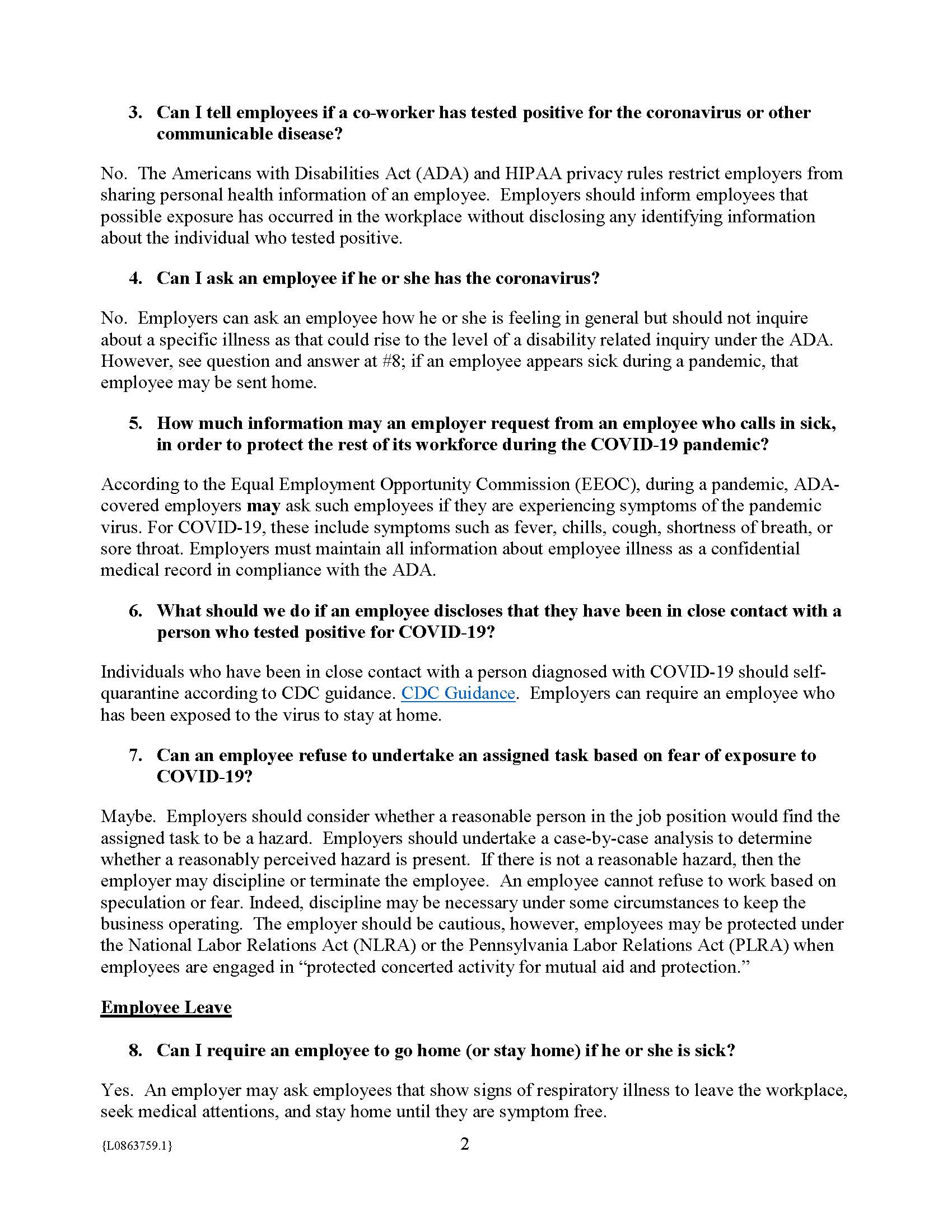 2020-03-19 CORONAVIRUS - FAQ  from Eckert Seamans L&E Group _Page_2