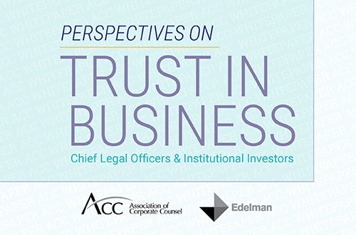 trust in business cover art