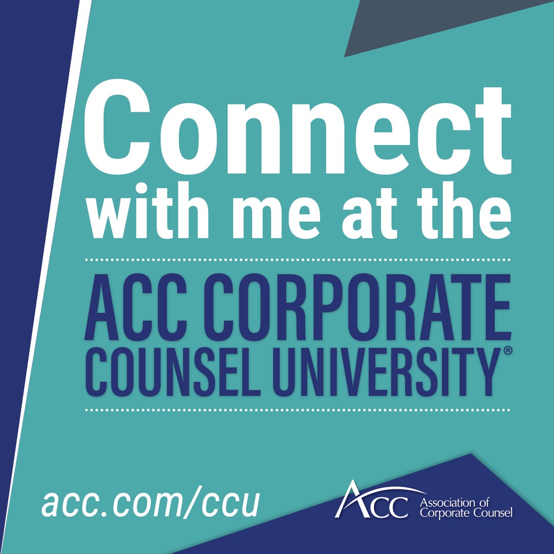 2021 Virtual ACC Corporate Counsel University® Association of