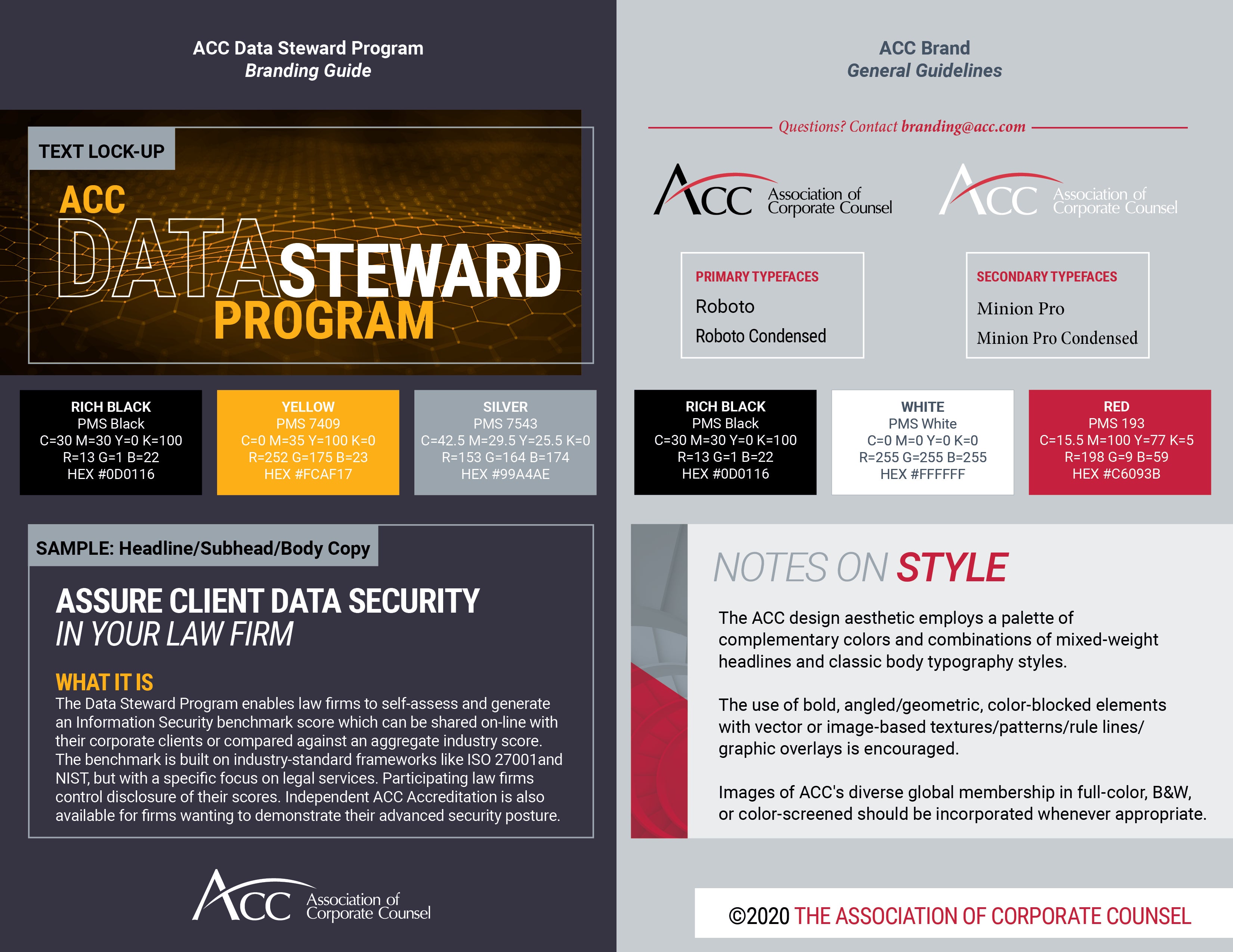 ACC Data Steward Brand Guide