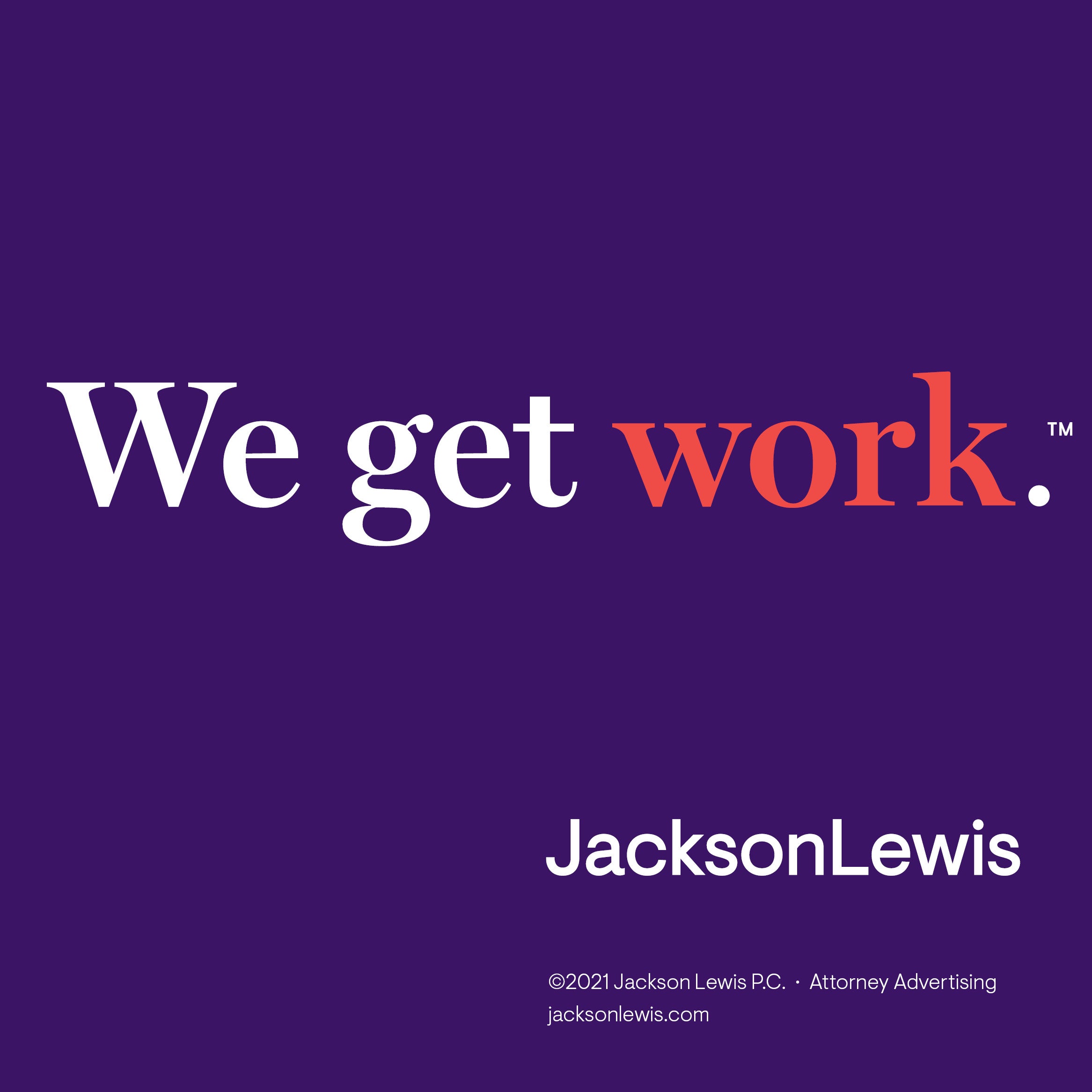 Jackson Lewis Ad