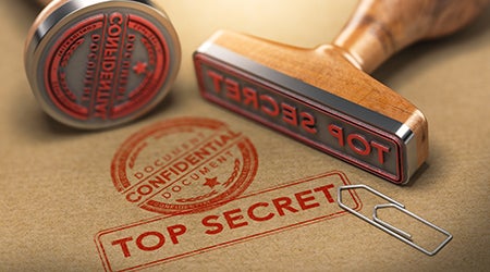 top secret stamp