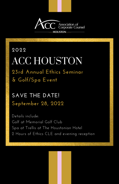 2022 ACC Houston Golf/Spa Save The Date