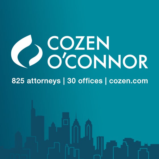 ACCGP's 2023 Cozen O'Connor Sponsor Ad