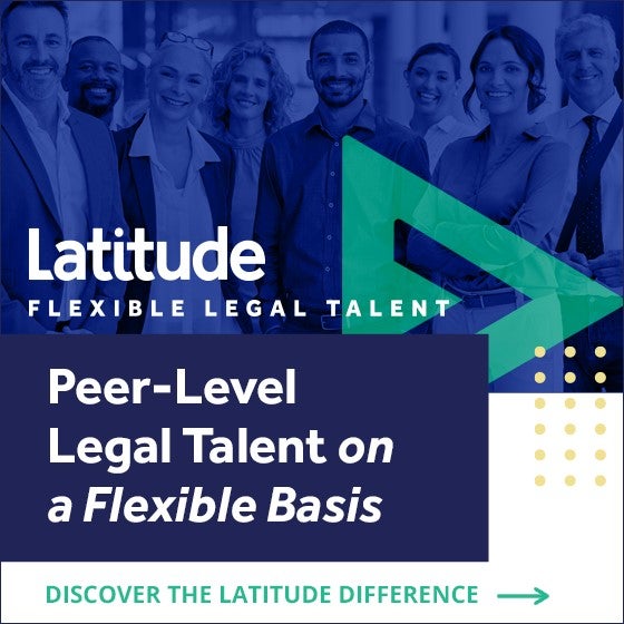 Latitude Legal banner ad