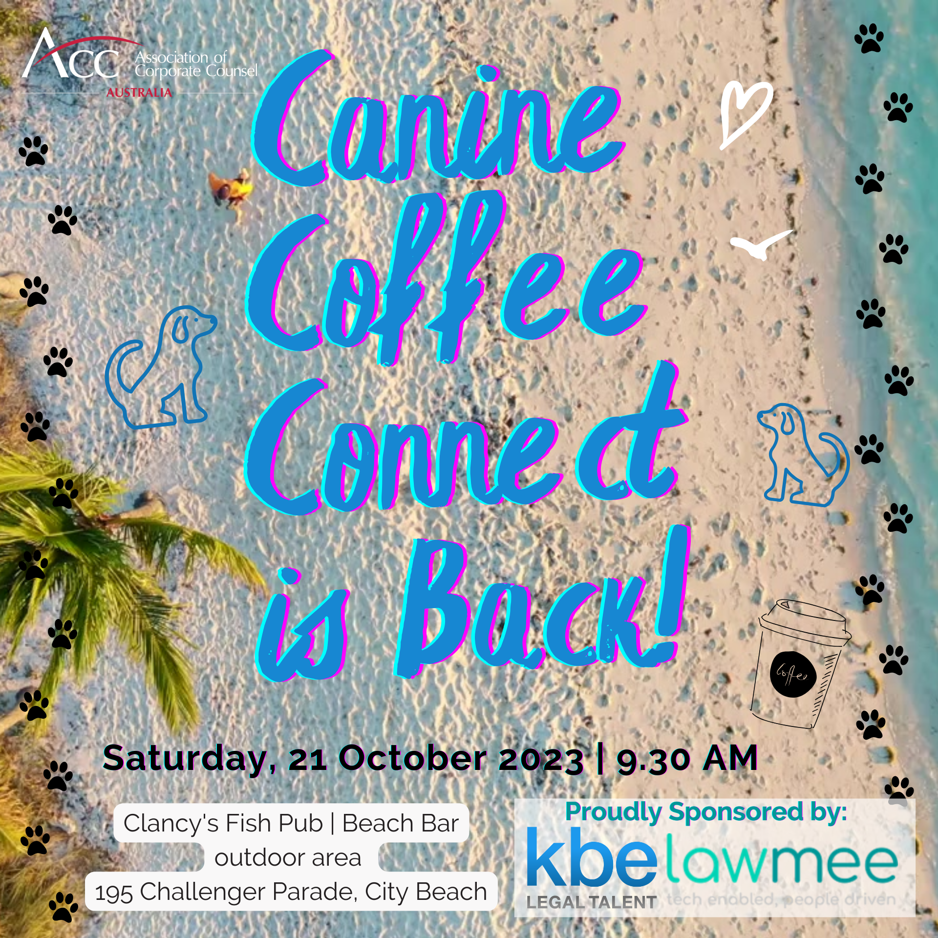 Canine Coffee Connect Poster # 2
