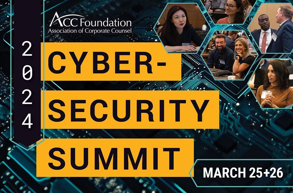 2024 ACC Foundation Cybersecurity Summit March 25+26