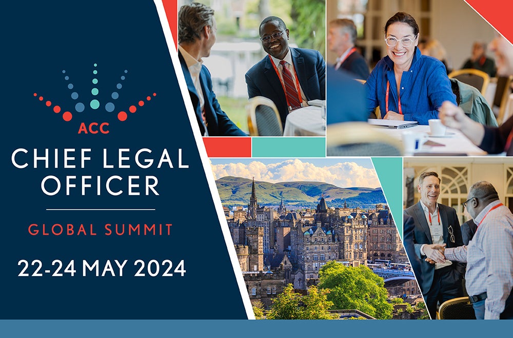 ACC Chief Legal Officer Global Summit 22-24 May 2024