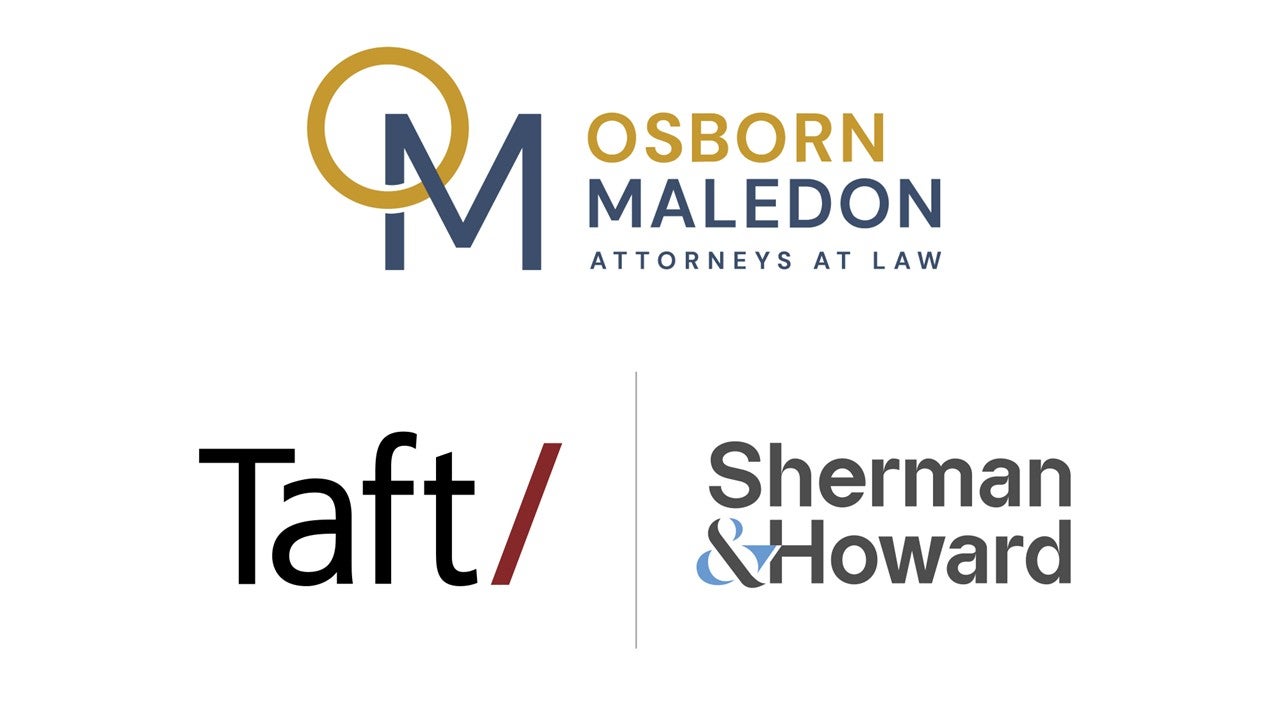 Osborn Maledon and Taft|Sherman Howard Logos