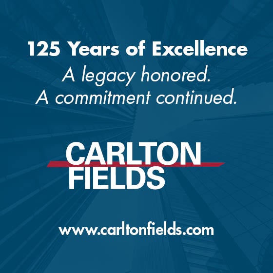 Carlton Fields banner ad